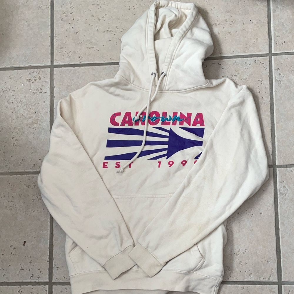 Y2K Carolina Crown graphic hoodie 💗💜